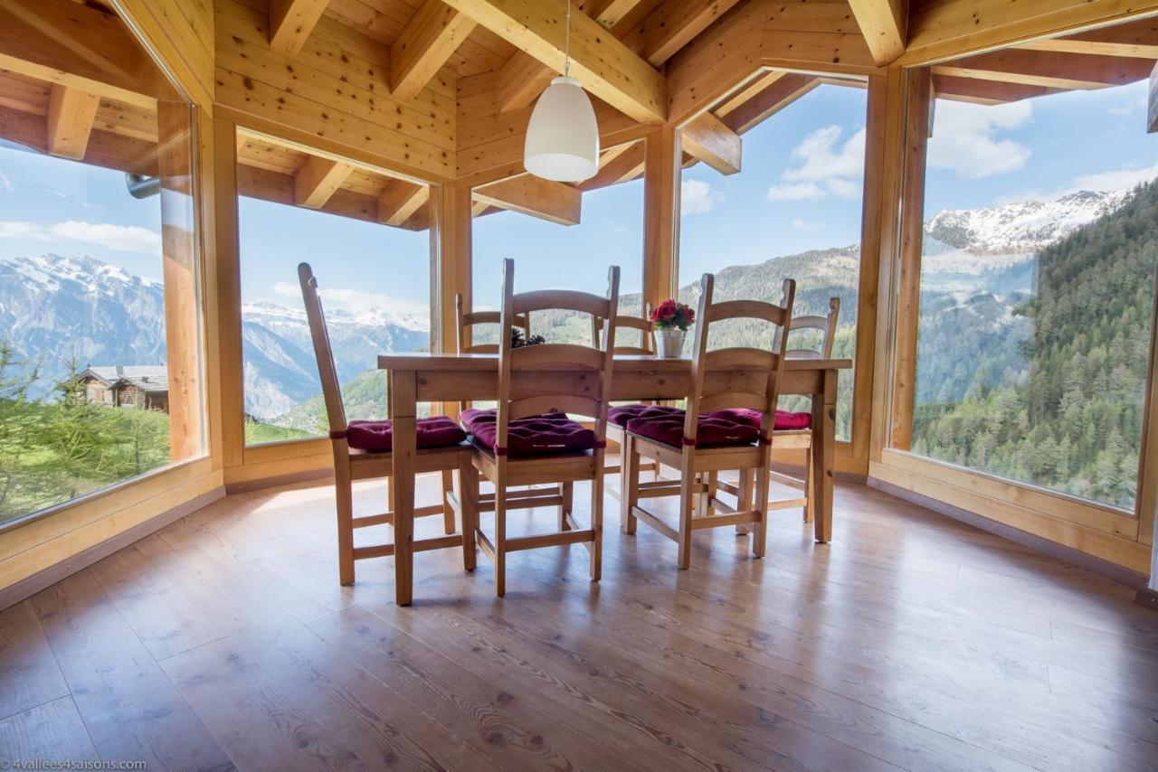 Chalet Catherine La Tzoumaz Exterior foto