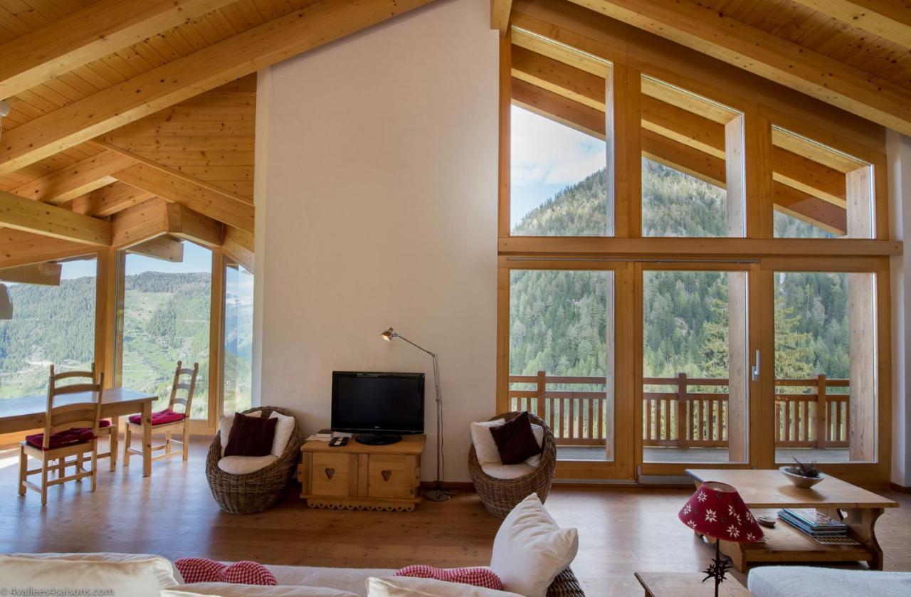 Chalet Catherine La Tzoumaz Exterior foto